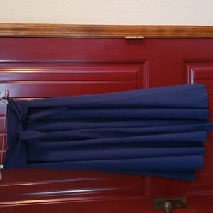 Navy Blue Full Skirt XL